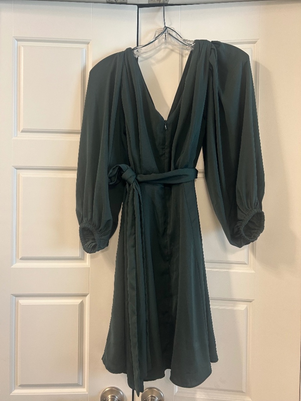 Banana Republic dark green dress size 4